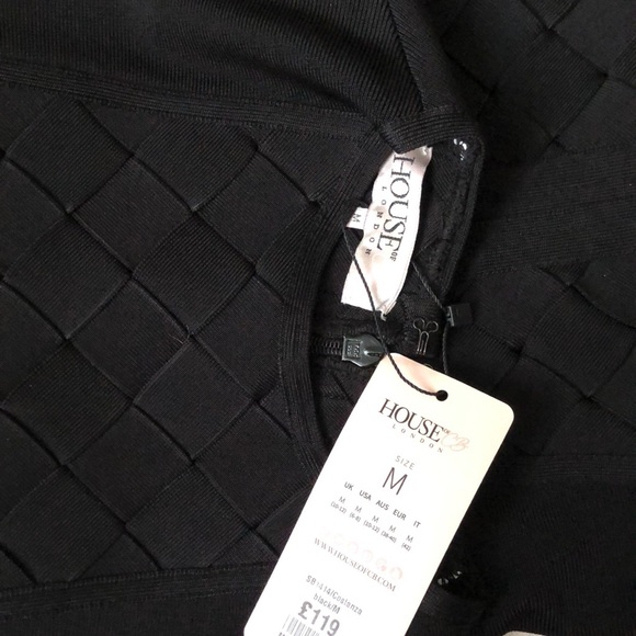 Costanza black bandage-style dress House of CB - Picture 8 of 8